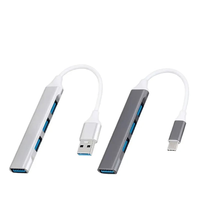 USB-C 4-Port Hub Adapter for MacBook/PC