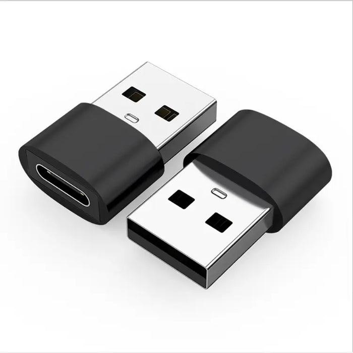 USB Type-C Female to USB 2.0 Male Adapter – Charge & Sync Connector