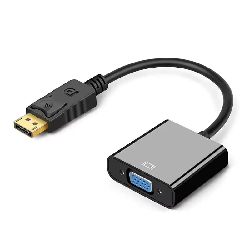 DisplayPort (DP) Male to VGA Female Adapter Cable