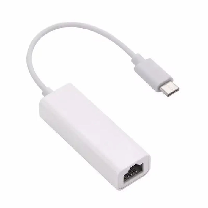 USB-C to RJ45 Ethernet LAN Adapter for Laptop